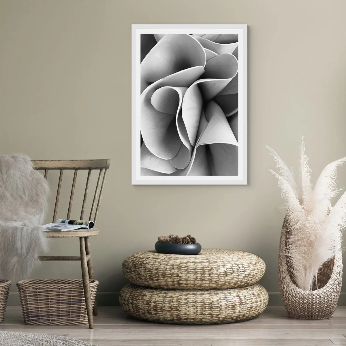 Poster in white frmae - It Is Happening in Space - 70x100 cm