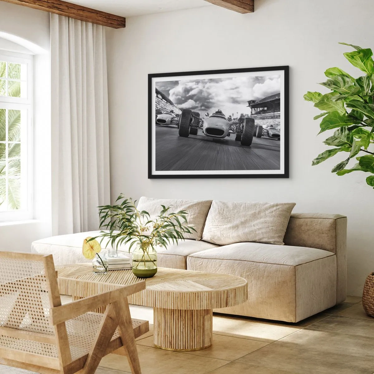 Poster in black frame - There is Power! - 70x50 cm