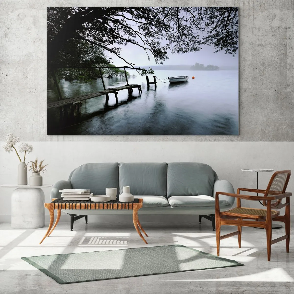 Glass picture - You Are Resting Now - 100x70 cm