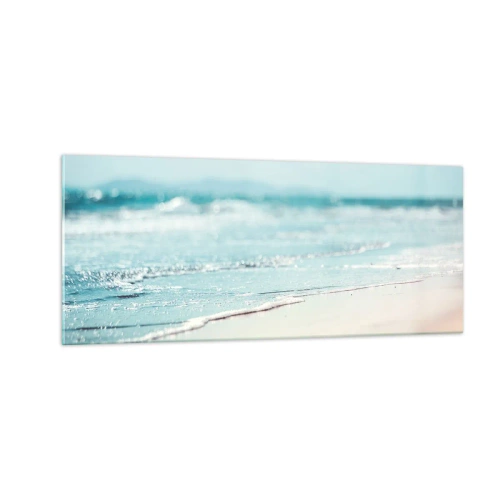 Glass picture - Warmth and Breeze - 100x40 cm