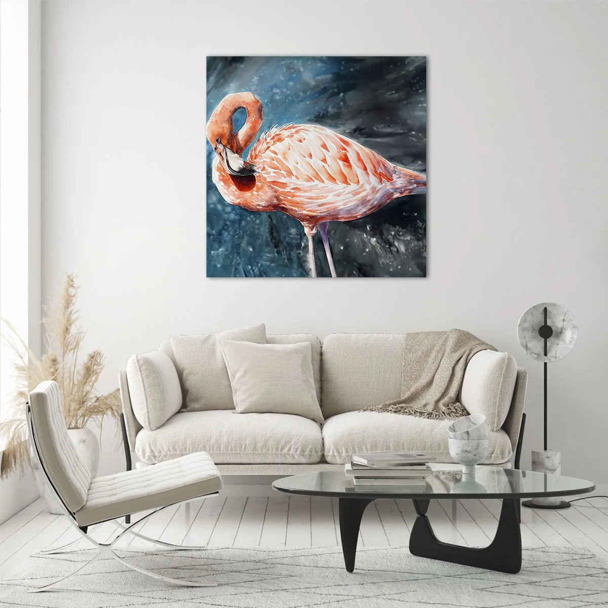Glass picture - Decorative by Nature - 40x40 cm