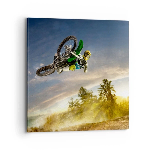 Canvas picture - Turn on Emotions! - 70x70 cm