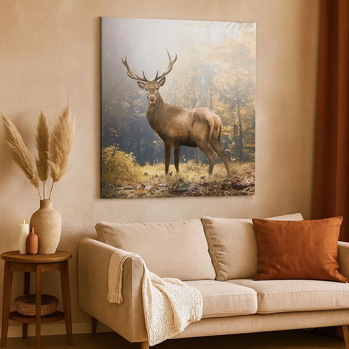 Canvas picture - In Full Majesty - 30x30 cm