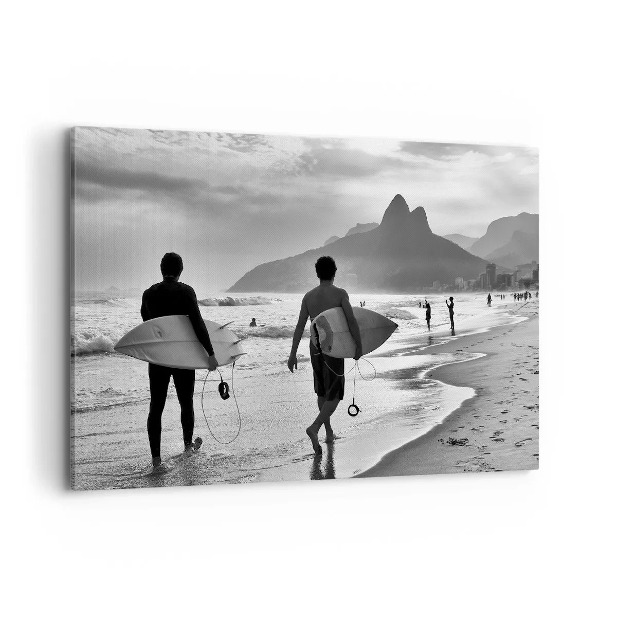 Canvas picture - Samba for One Wave - 100x70 cm