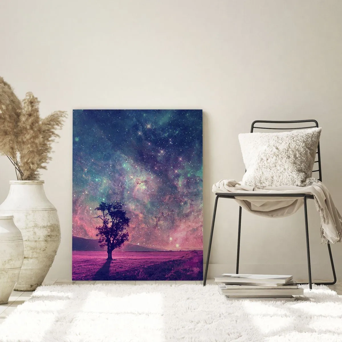 Glass picture - Under Magical Sky - 50x70 cm