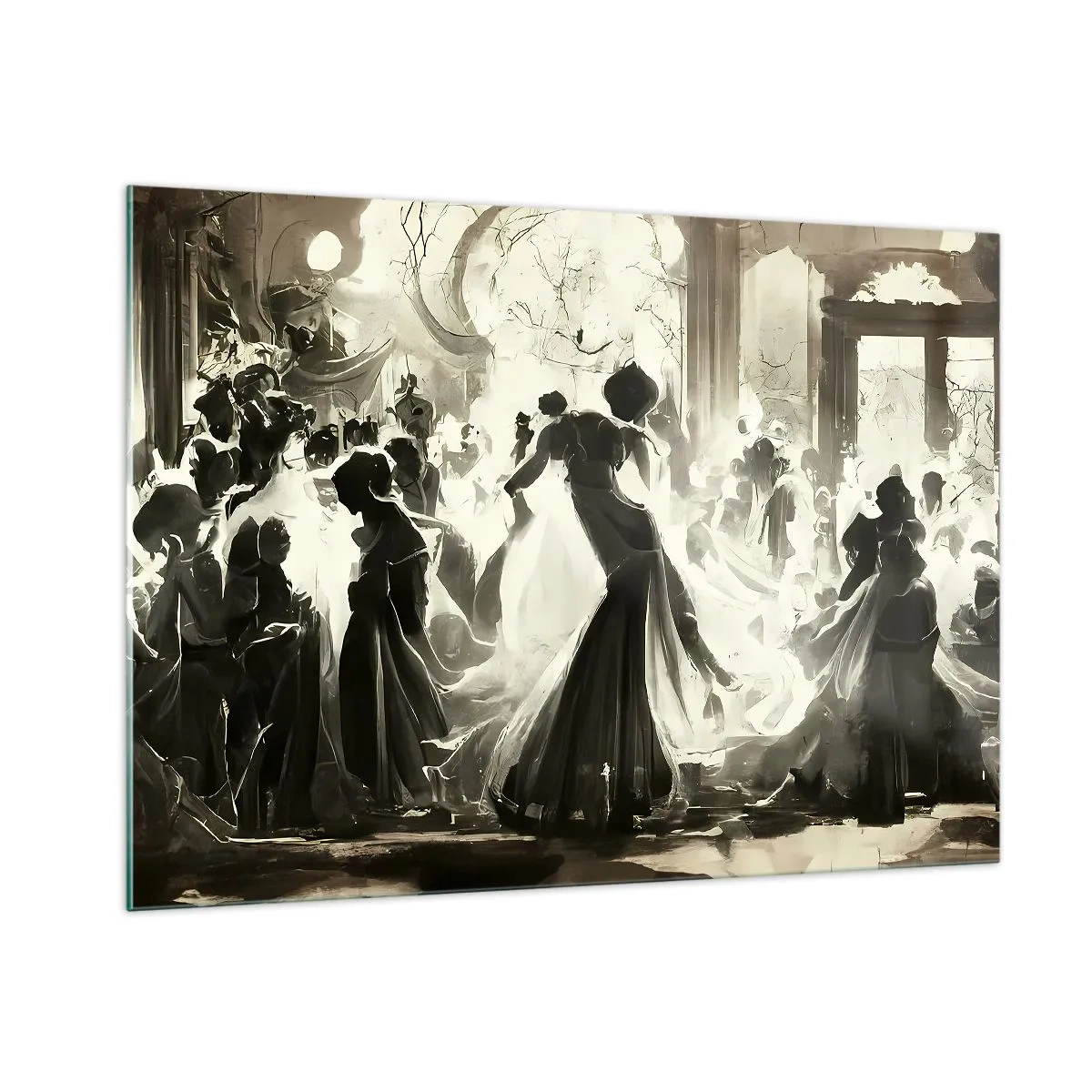 Glass picture - Big Masquerade - 100x70 cm