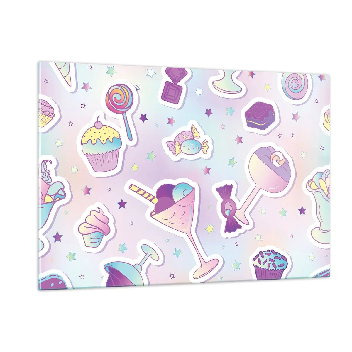 Glass picture - Why We Can't Have Birthday Everyday? - 120x80 cm