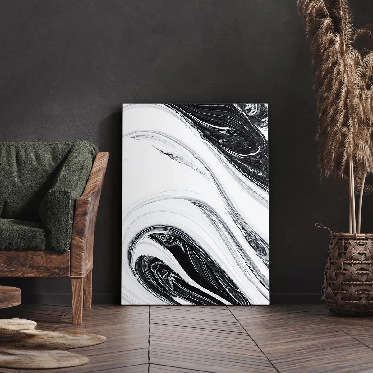 Canvas picture - Connection of Opposites - 65x120 cm
