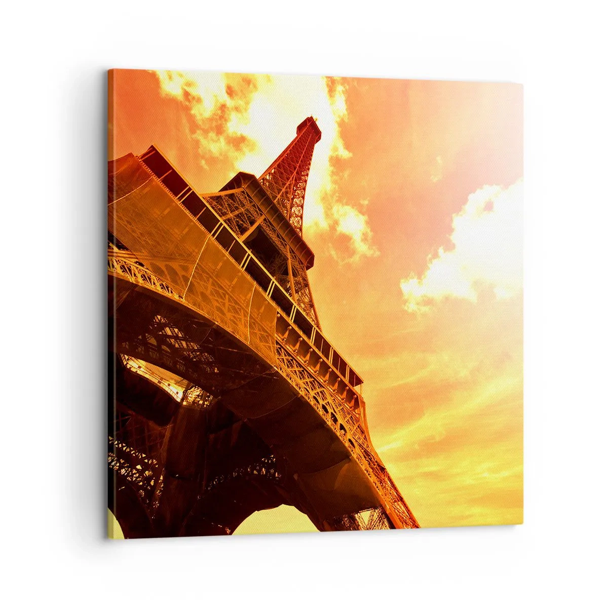 Canvas picture - Monumental because Gilded by the Sun - 60x60 cm