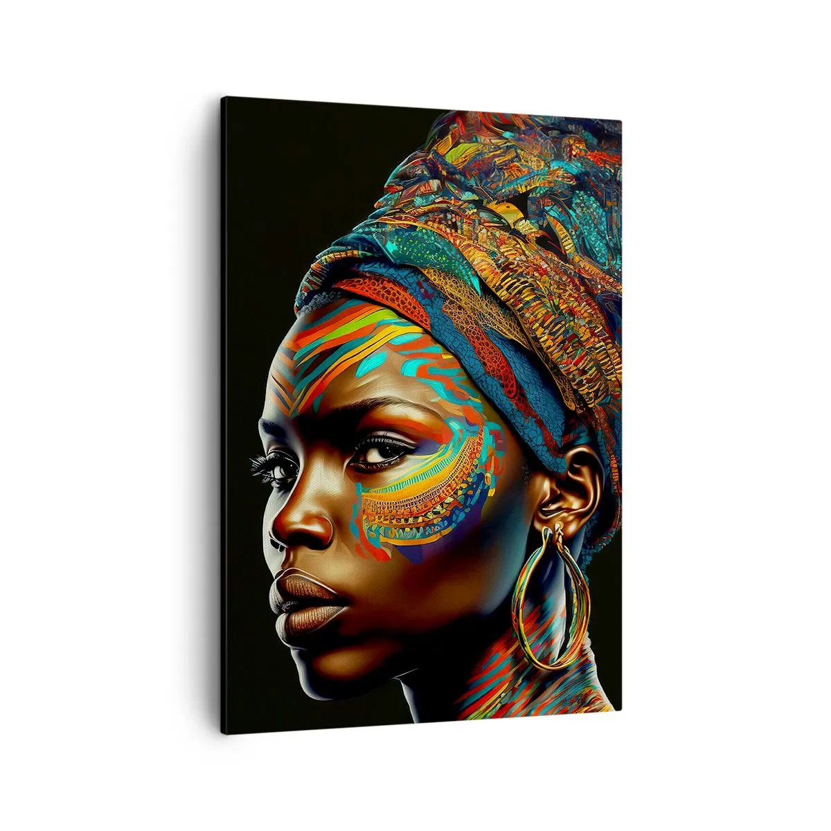 Canvas picture - African Queen - 50x70 cm