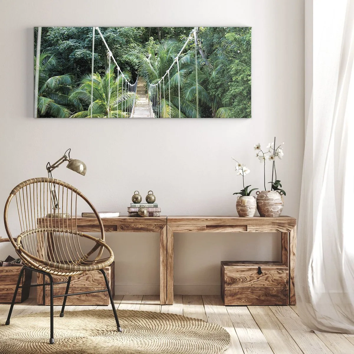 Canvas picture - Welcome to the Jungle! - 100x40 cm
