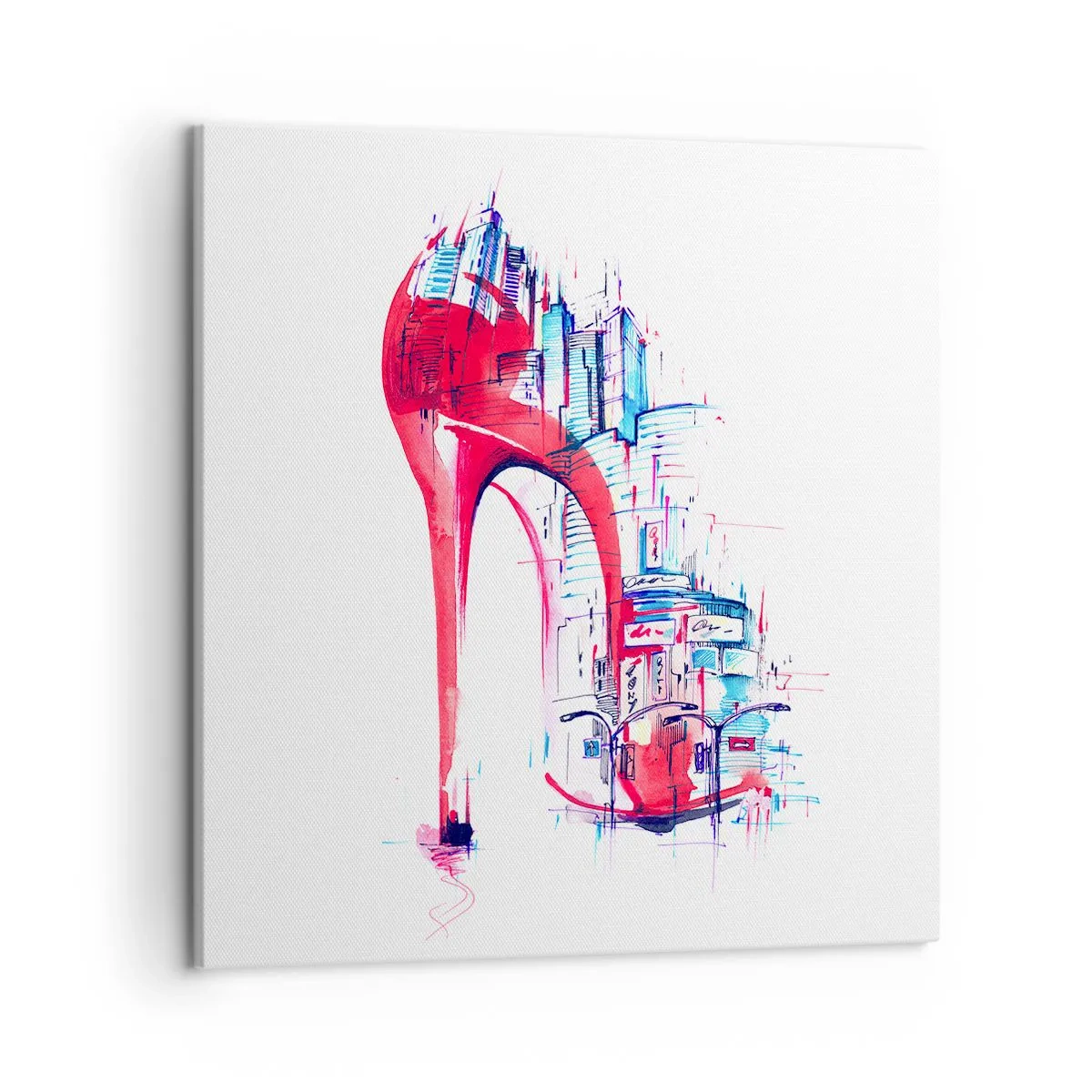 Canvas picture - Big City Elegance - 50x50 cm