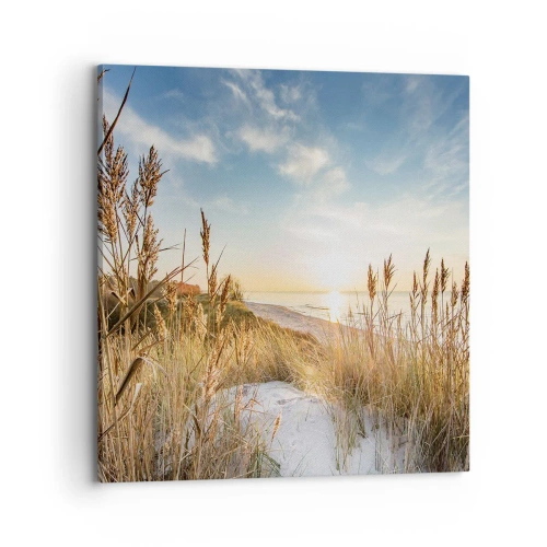 Canvas picture - Northern Beach - 70x70 cm