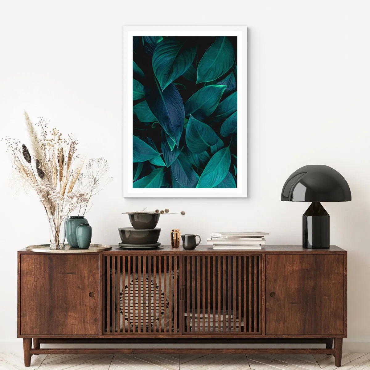 Poster in white frmae - The Green Itself - 40x50 cm
