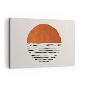 Canvas picture - In Japanese Style - 120x80 cm