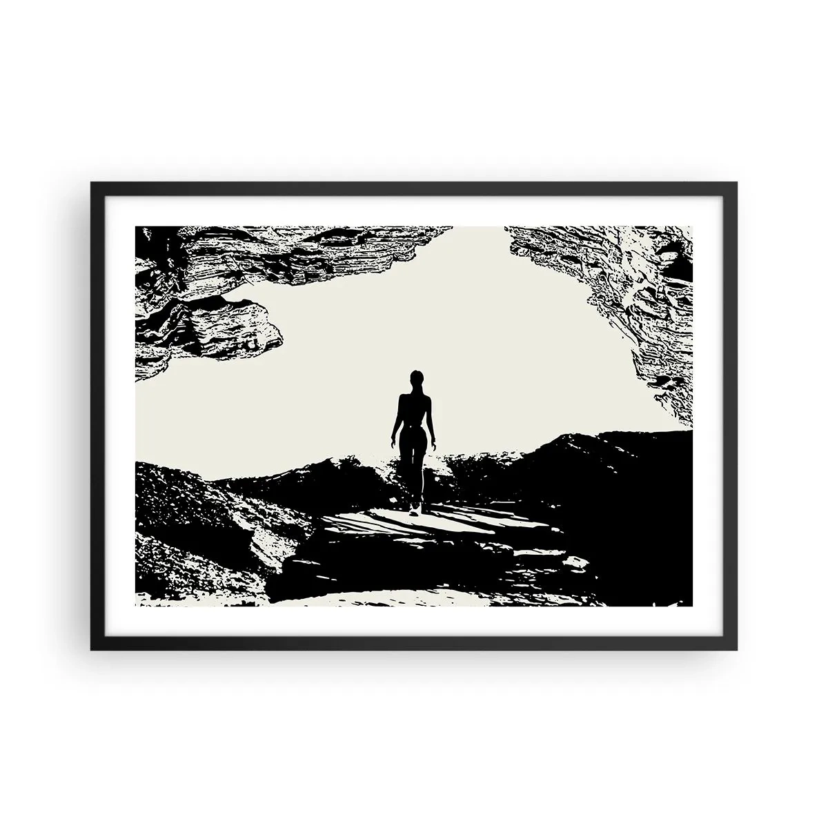 Poster in black frame - New Look - 70x50 cm