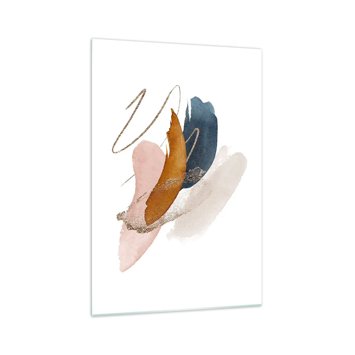 Glass picture - Composition with Wings - 70x100 cm