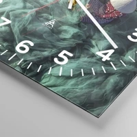 Clock face with numbers