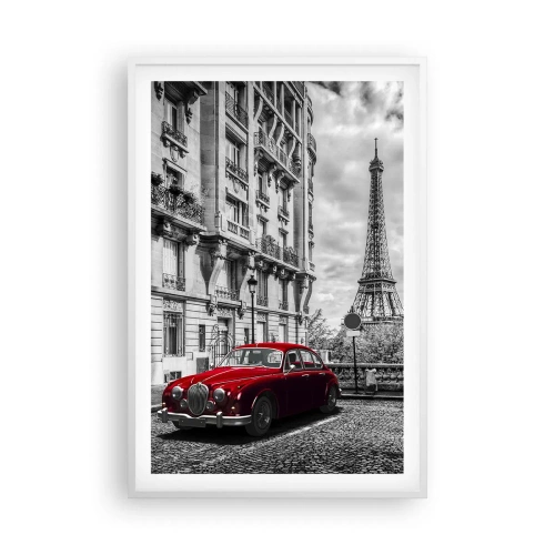 Poster in white frmae - Predator in the City - 61x91 cm