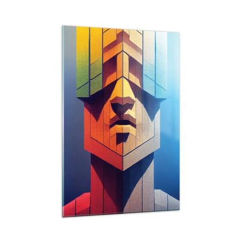 Glass picture - Man of Principles - 80x120 cm