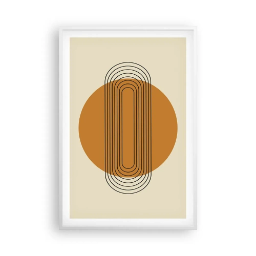 Poster in white frmae - Perfect Plan - 61x91 cm