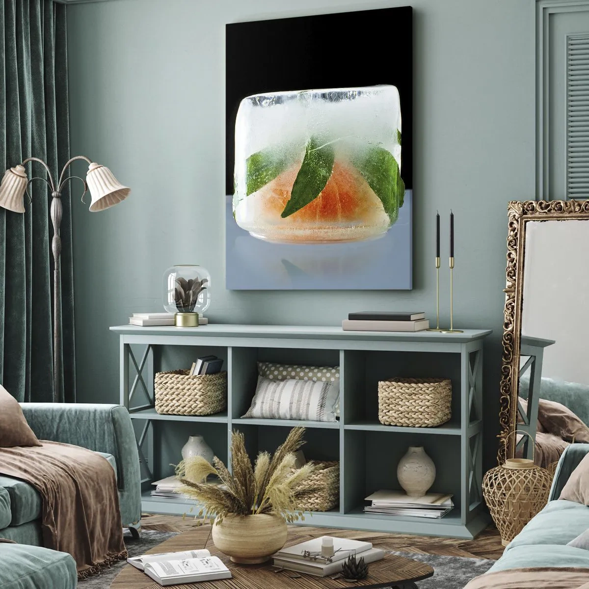 Canvas picture - Freshness and Coolness - 80x120 cm