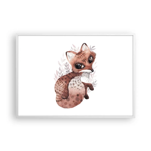 Poster in white frmae - Sweet and Lovely - 100x70 cm
