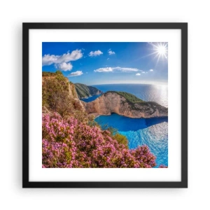 Poster in black frame - My Big Greek Wedding - 40x40 cm