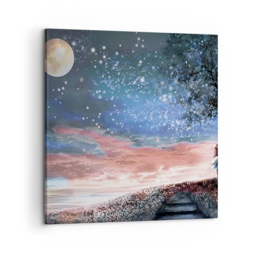 Canvas picture - Starry Spectacle - 60x60 cm