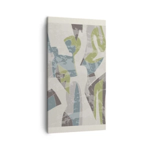 Canvas picture - Composition with Window Pane - 45x80 cm