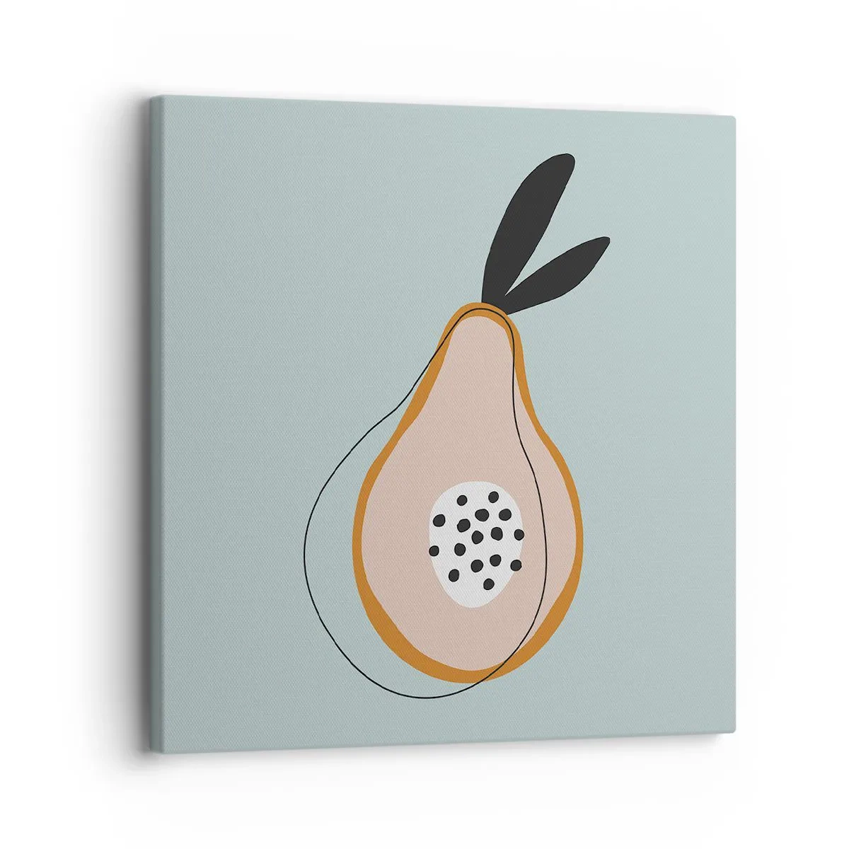 Canvas picture - Penetrating the Nature of Things - 30x30 cm