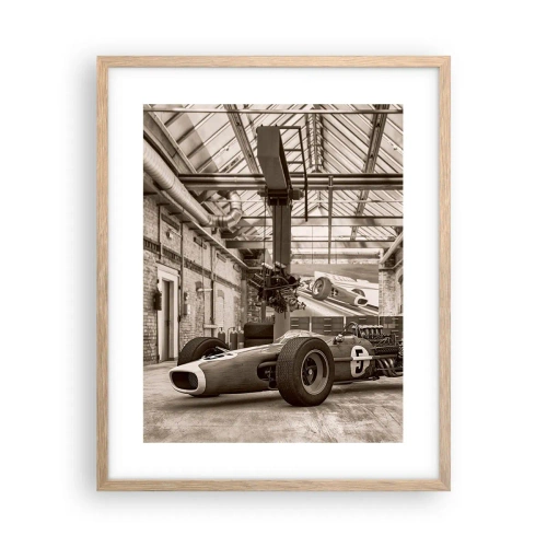 Poster in light oak frame - Rest of the Winner - 40x50 cm