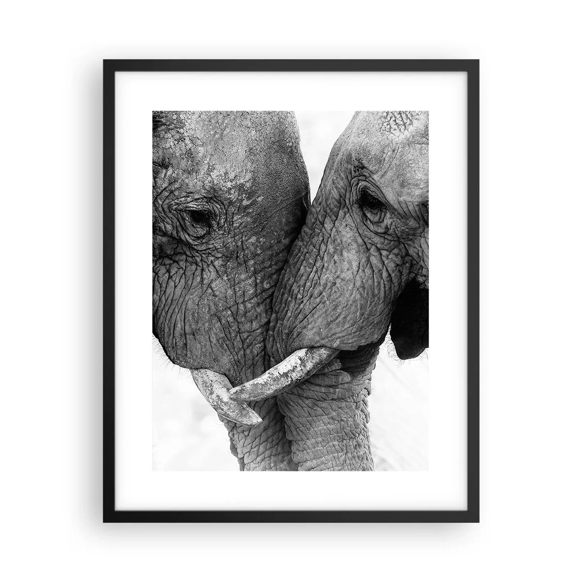 Poster in black frame - Hearty Confession - 40x50 cm