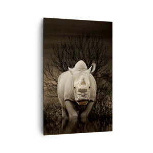 Canvas picture - White against Nature - 80x120 cm