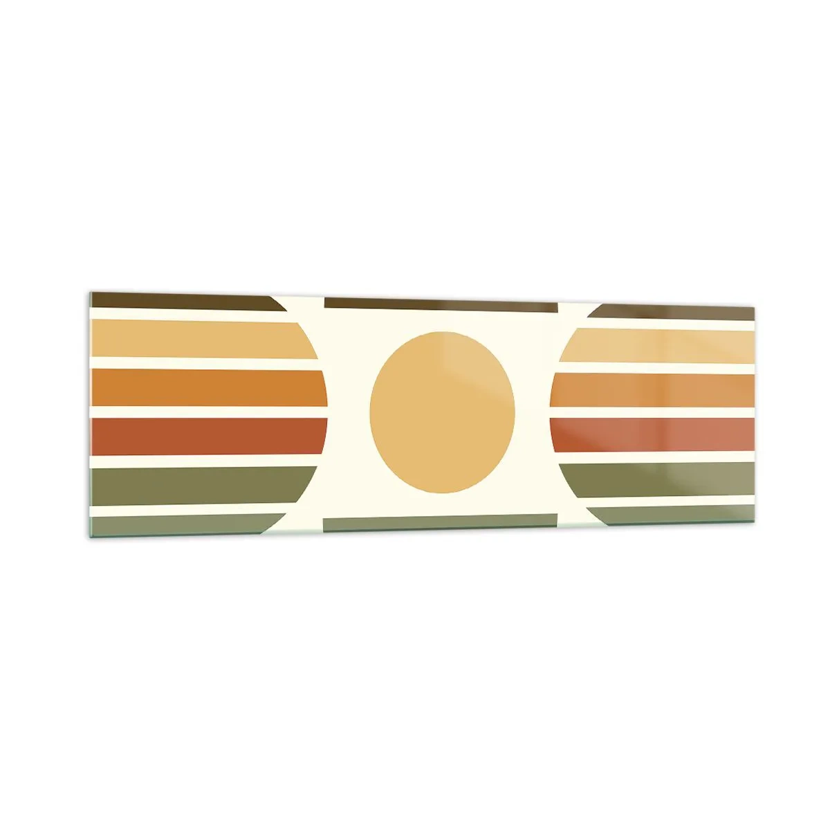 Glass picture - In the Colours of Soli - 160x50 cm