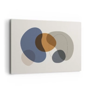 Canvas picture - Drops of Colours - 100x70 cm