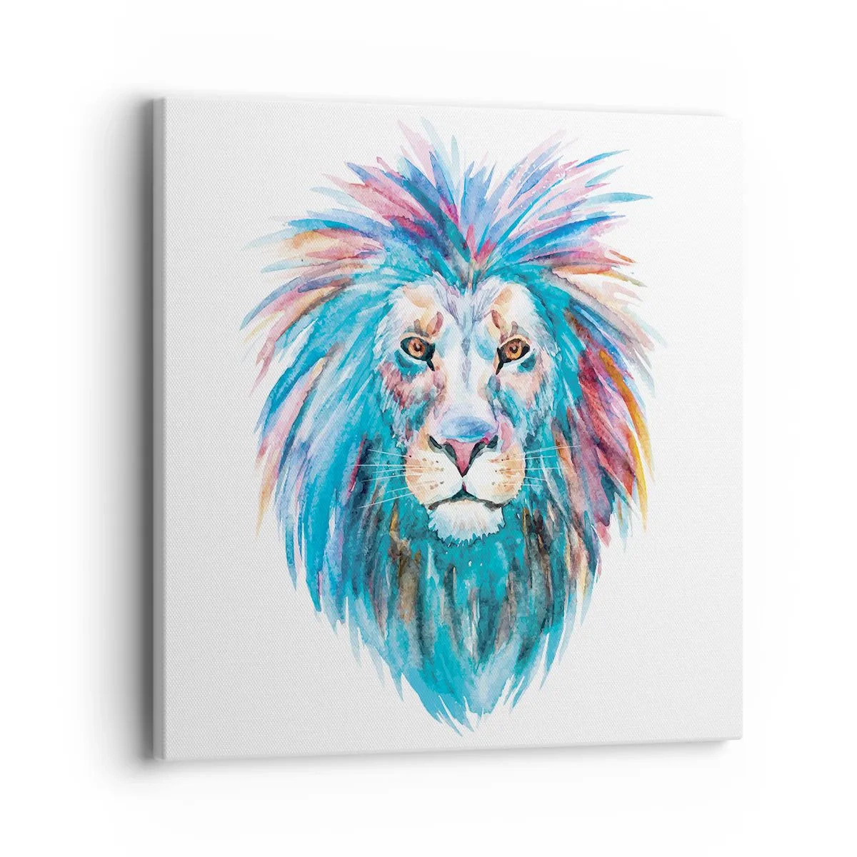 Canvas picture - Electrifying Aura - 40x40 cm