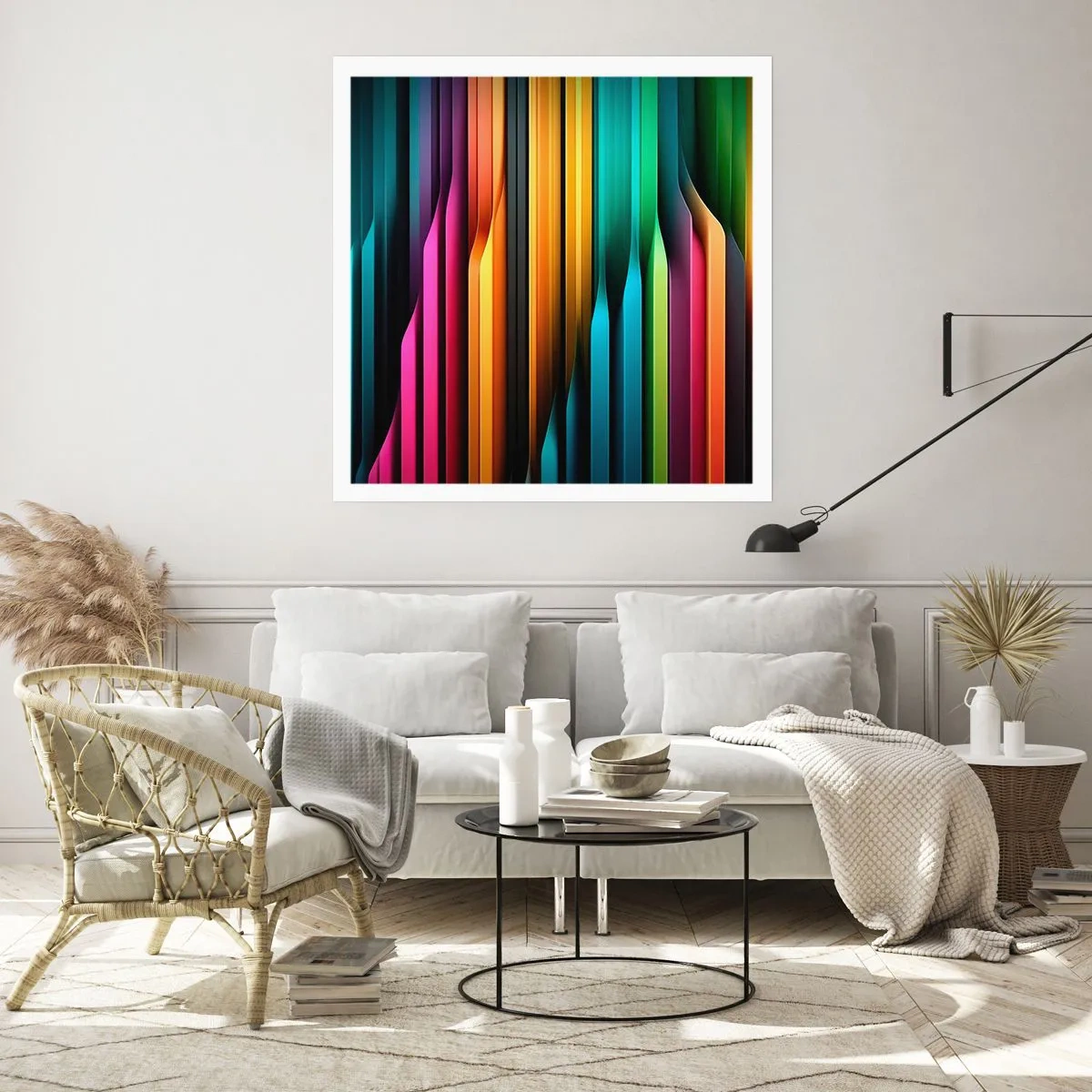 Poster - Light Organs - 30x30 cm