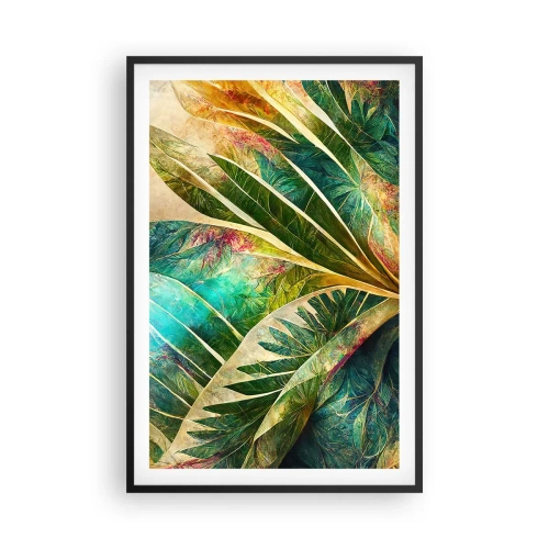 Poster in black frame - Colours of the Tropics - 61x91 cm