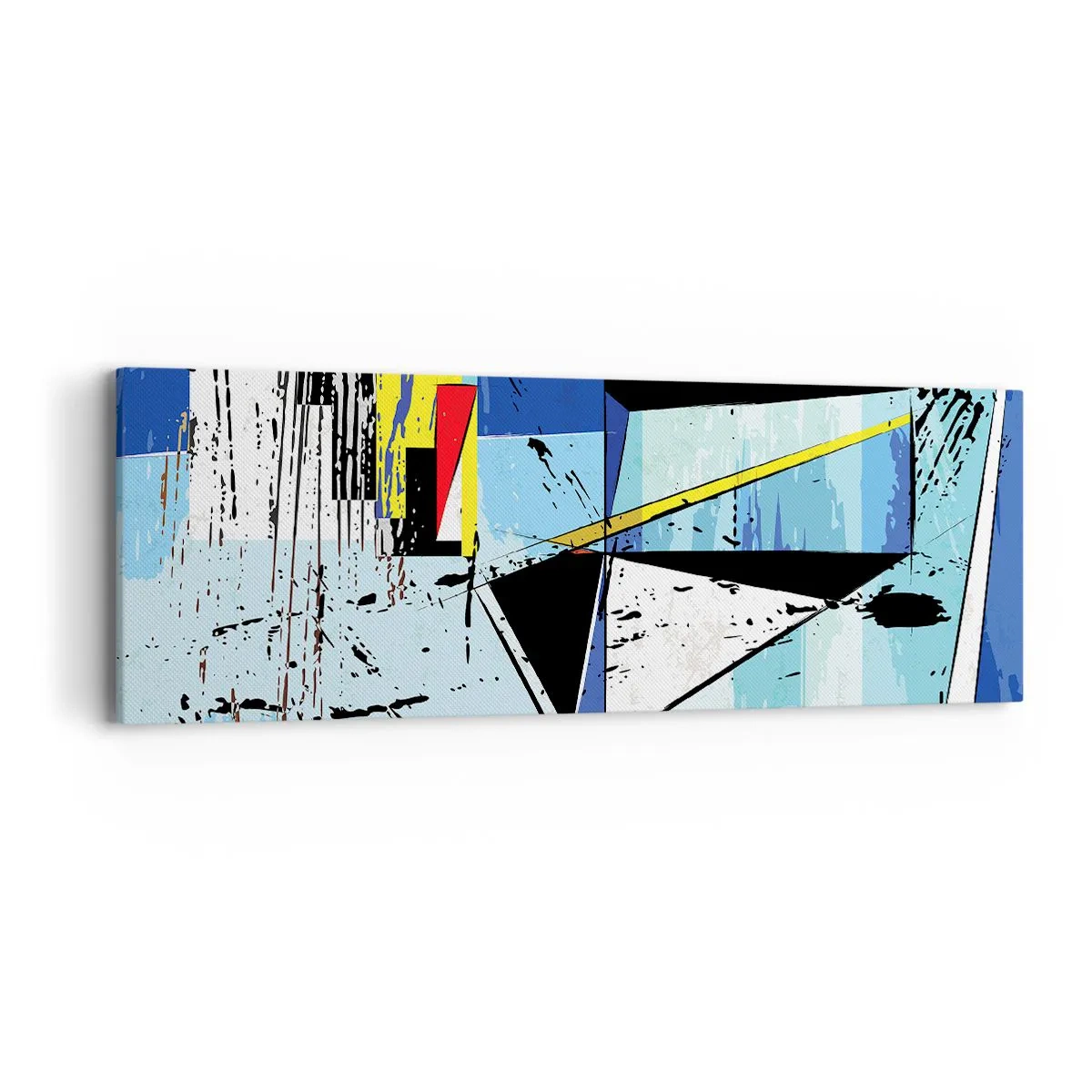 Canvas picture - Looking at the World at an Angle - 90x30 cm