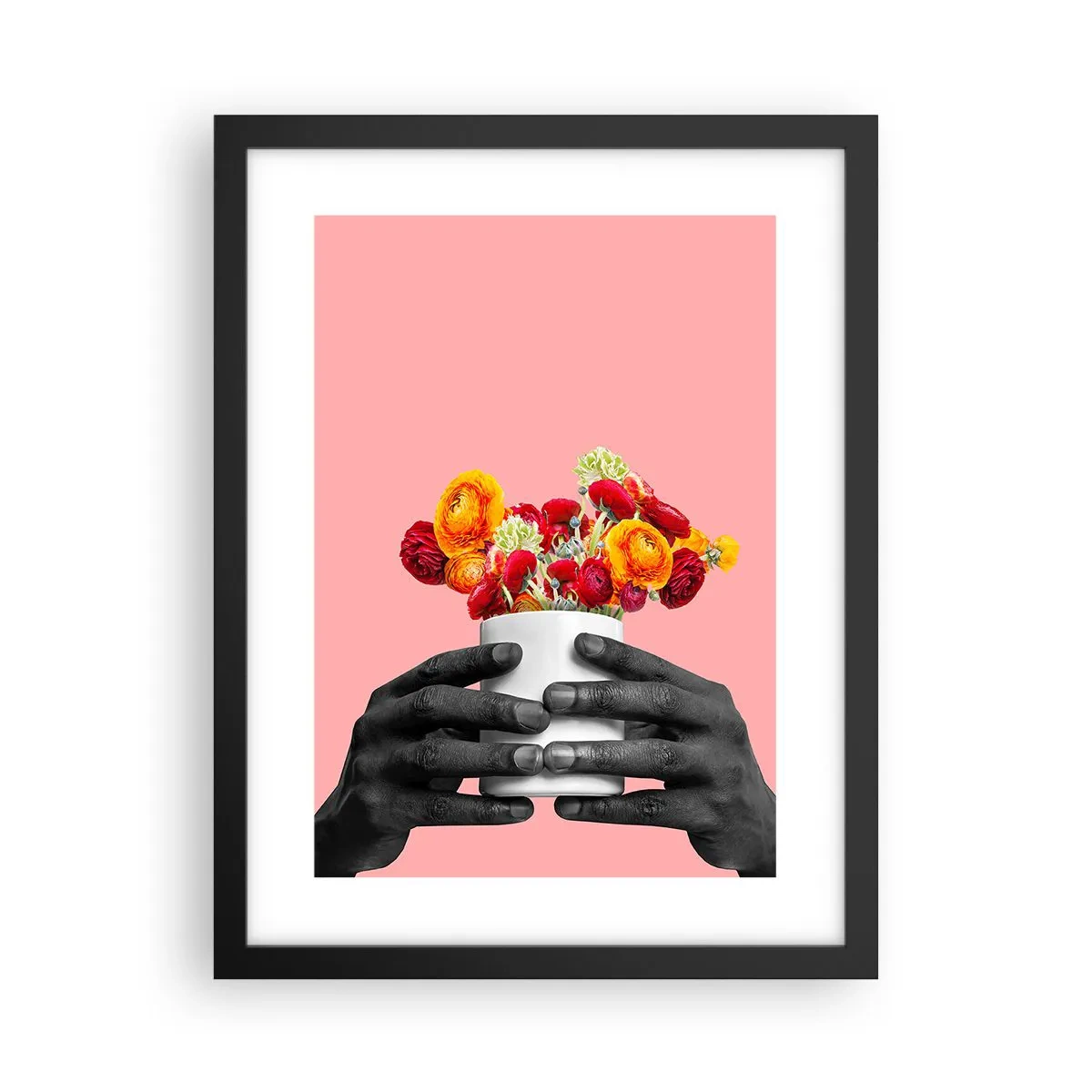 Poster in black frame - Apotheosis of Life - 30x40 cm