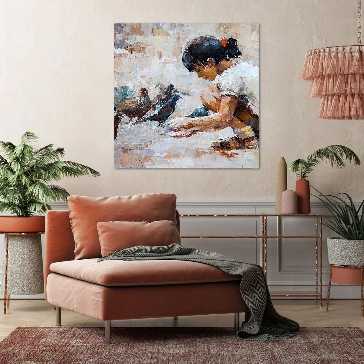 Canvas picture - The Little Ones - 70x70 cm