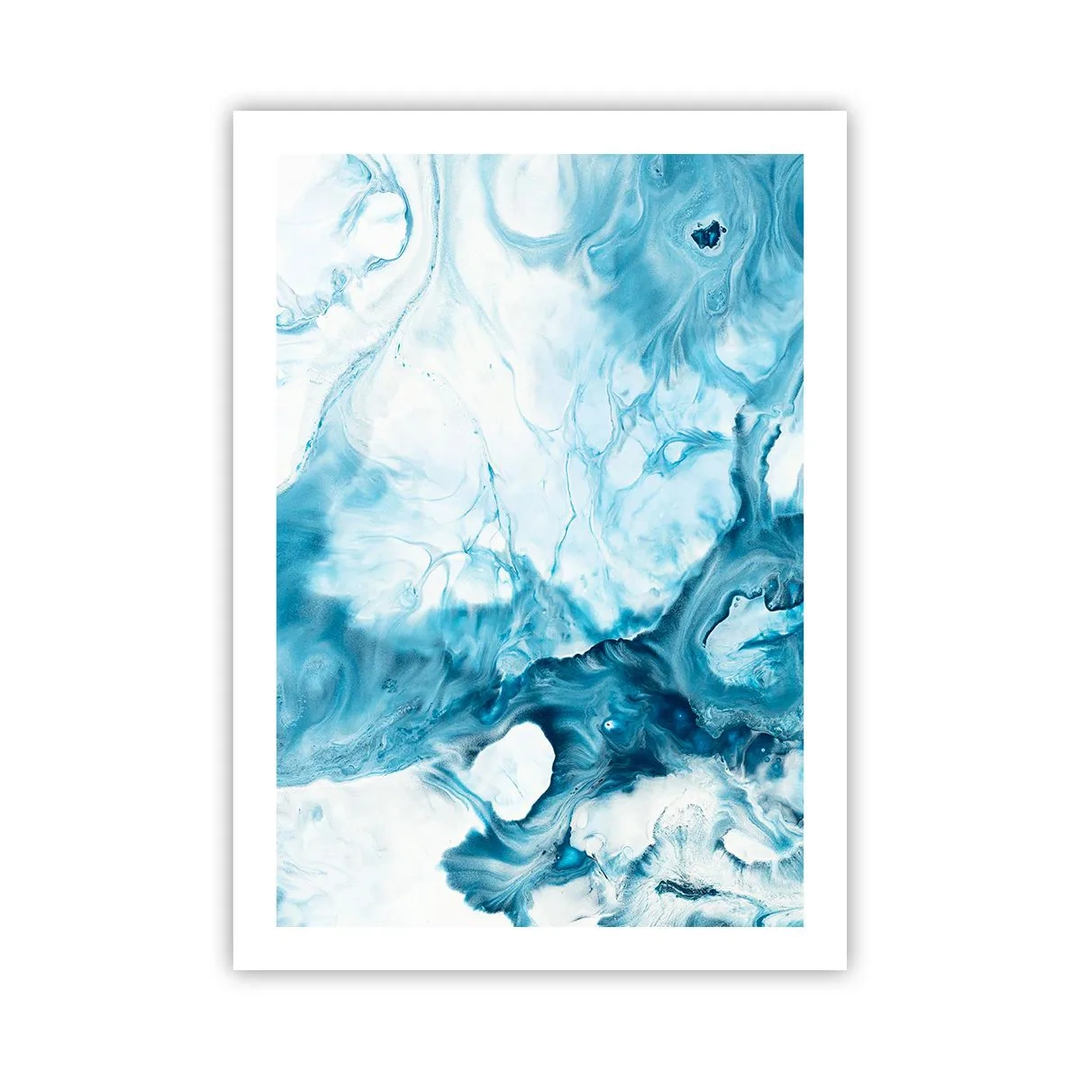 Poster - Concert of Blue - 50x70 cm