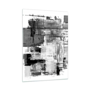 Glass picture - Grey is Beautiful - 50x70 cm