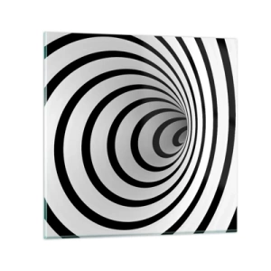 Glass picture - You also Can't Resist? - 40x40 cm