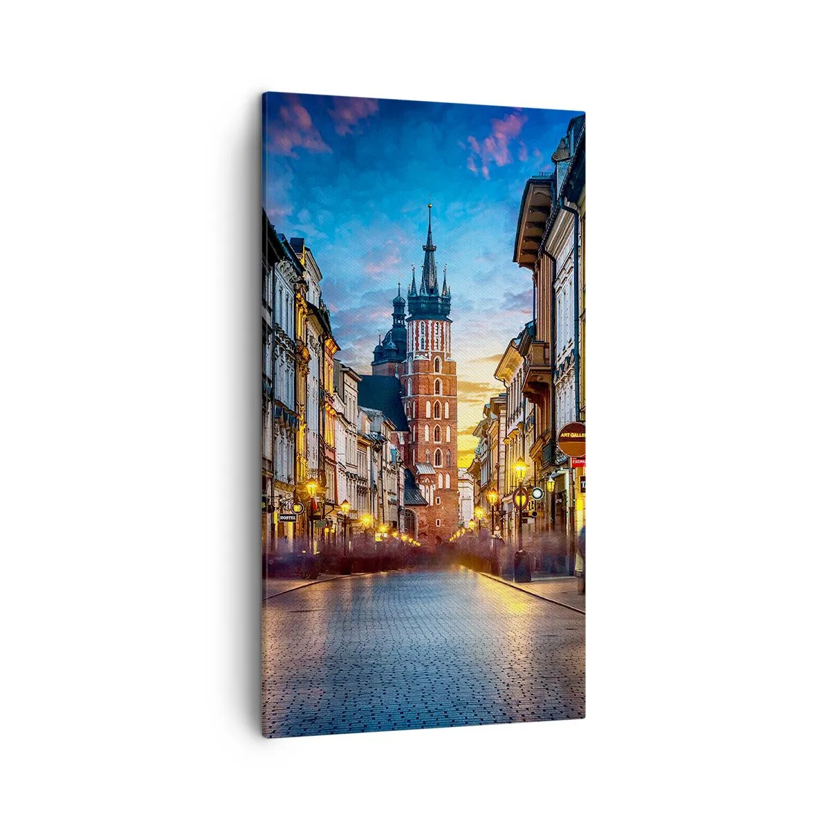 Canvas picture - Charm of Cracow - 45x80 cm