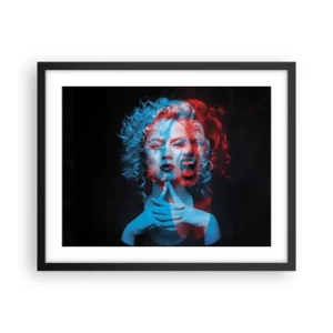 Poster in black frame - Alter Ego - 50x40 cm
