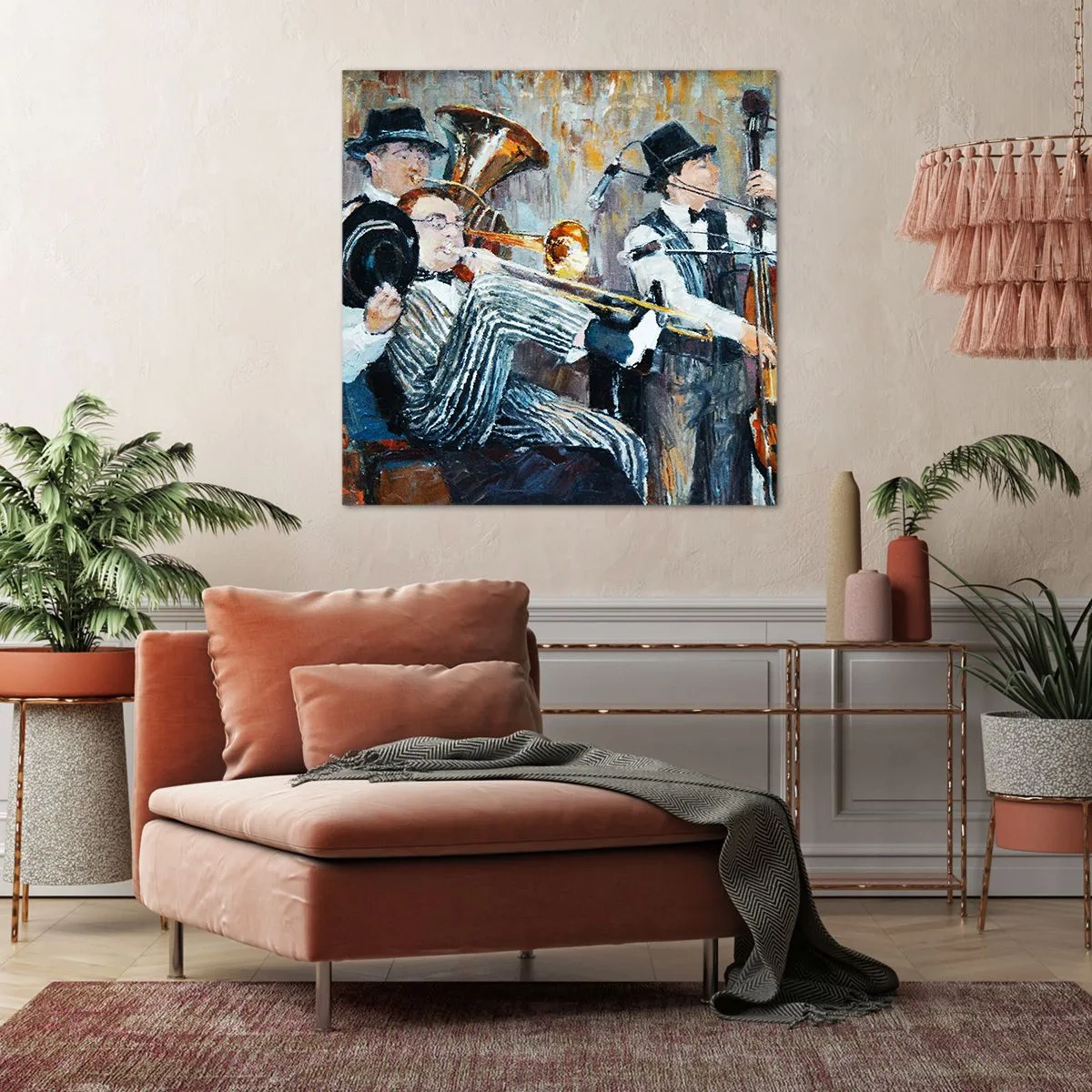Canvas picture - All That Jazz - 60x60 cm