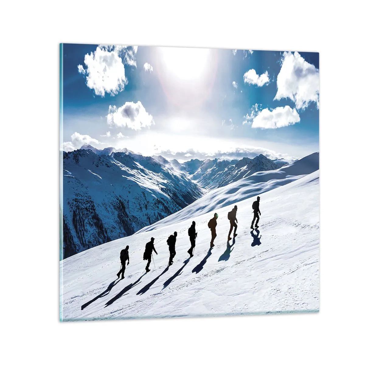 Glass picture - Team of Conquerors - 70x70 cm