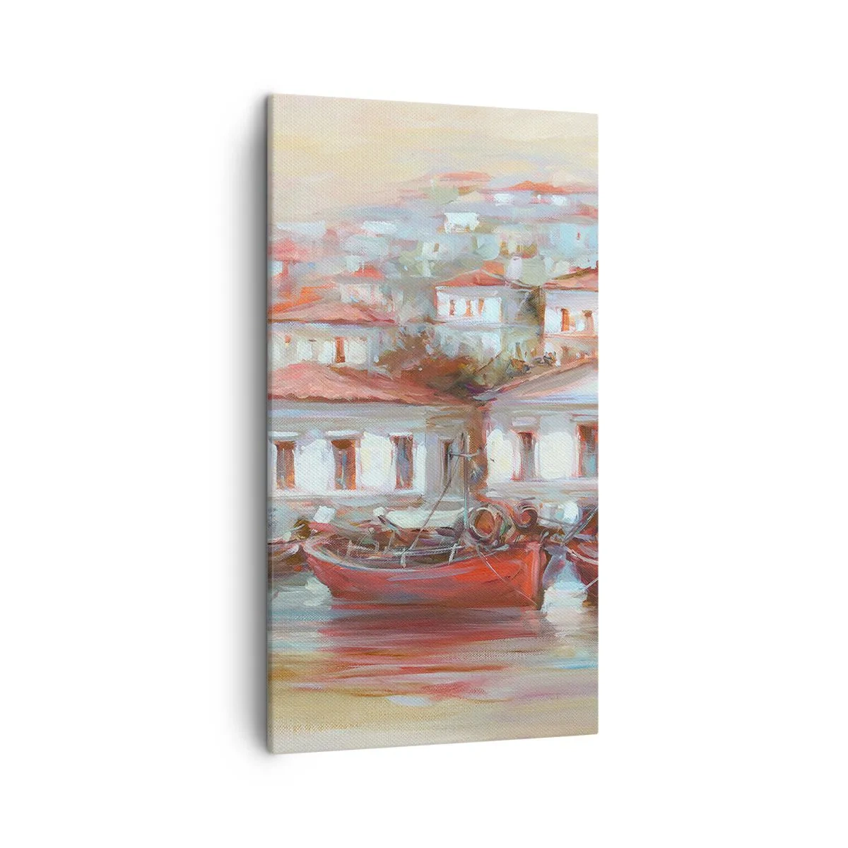 Canvas picture - Happy Town - 45x80 cm